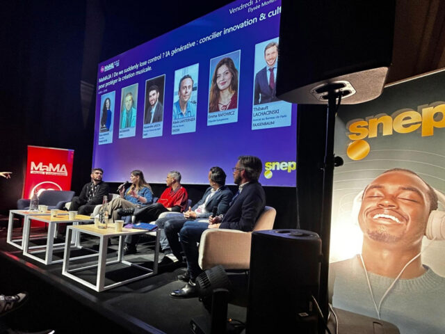 Conférence du SNEP au MaMA Music & Convention : « Le contenu généré par IA est, par définition, une contrefaçon. » 